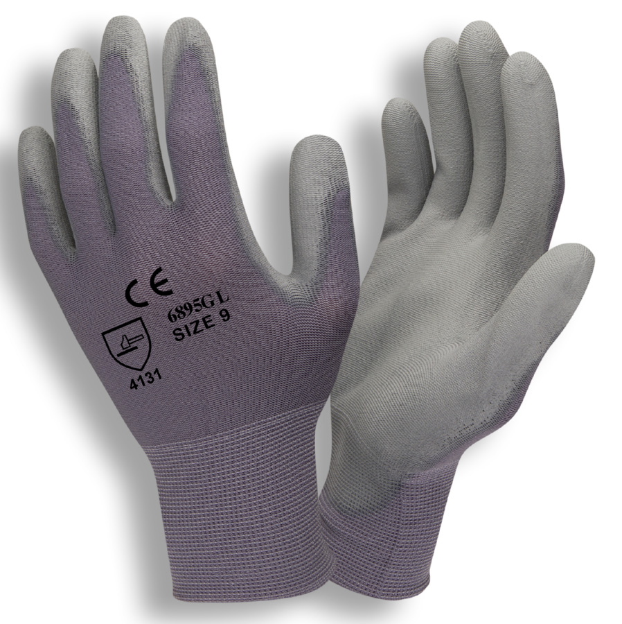 Modal Additional Images for 15 ga White Nylon/White  PU coating, 12 dz Cor-Touch Lite