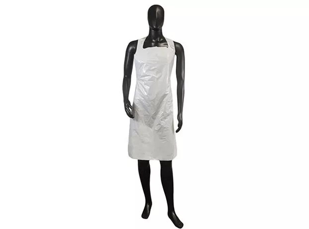 Polyethylene Apron, FDA approved, .04 mil, 500 ct