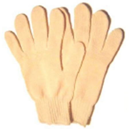 String Knit Liner Glove, Medium weight, Cotton Blend, 30 dz